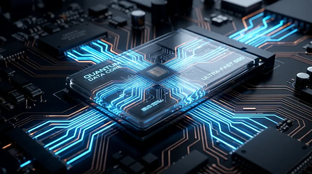 Capacidade de armazenamento SSD e velocidade Intel Core I5